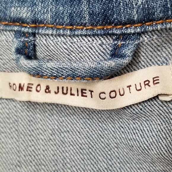 Romeo & Juliet Couture Yoke Denim Jacket Medium - Picture 8 of 8